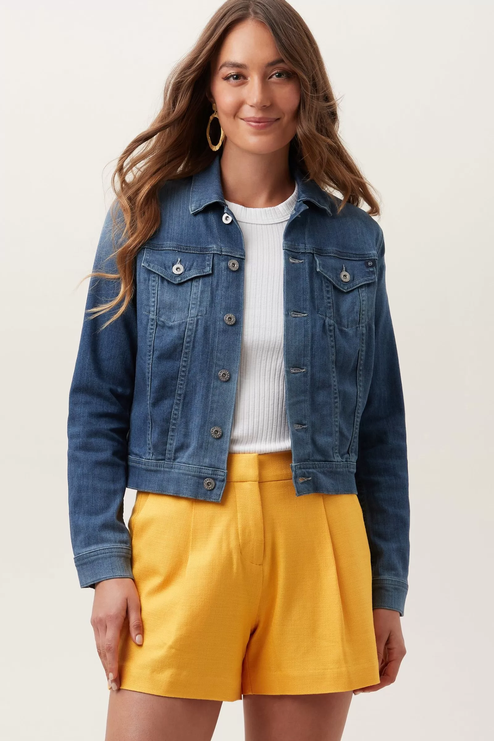 Women Trina Turk Ag Robyn Denim Jacket