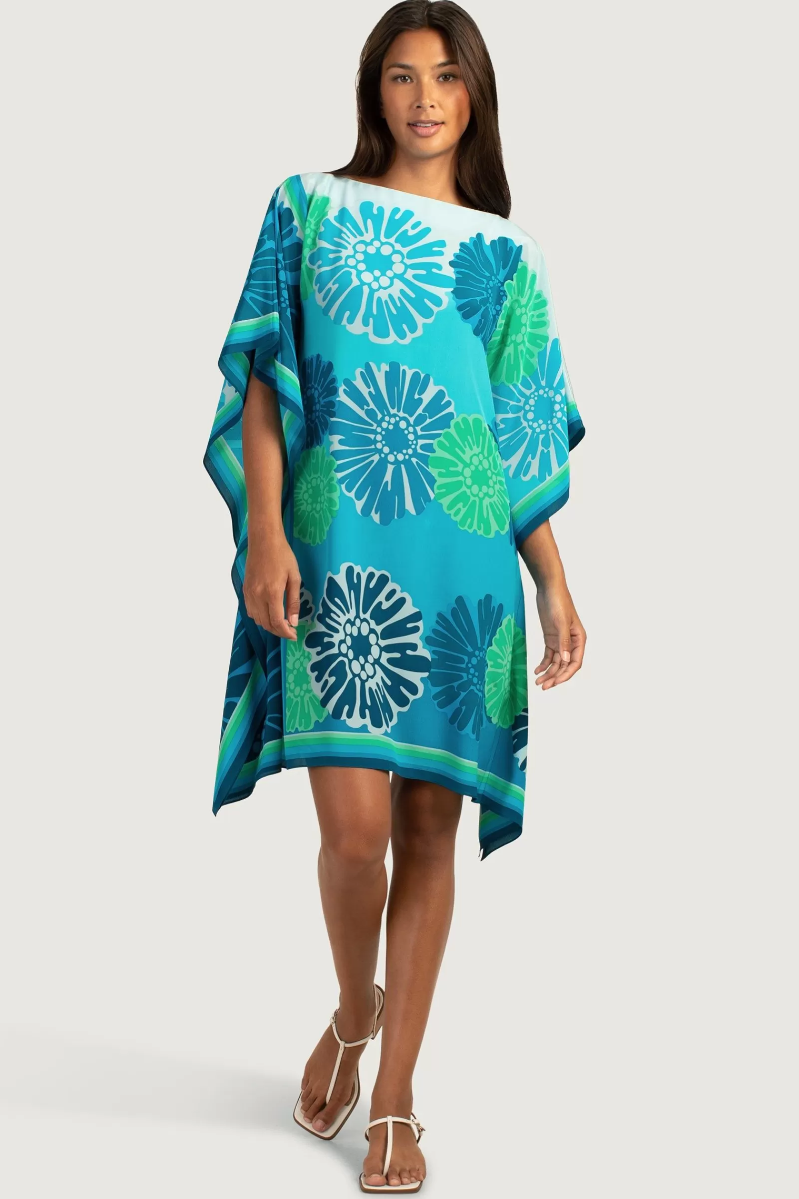 Women Trina Turk Daisy Chain Theodora Caftan Dress