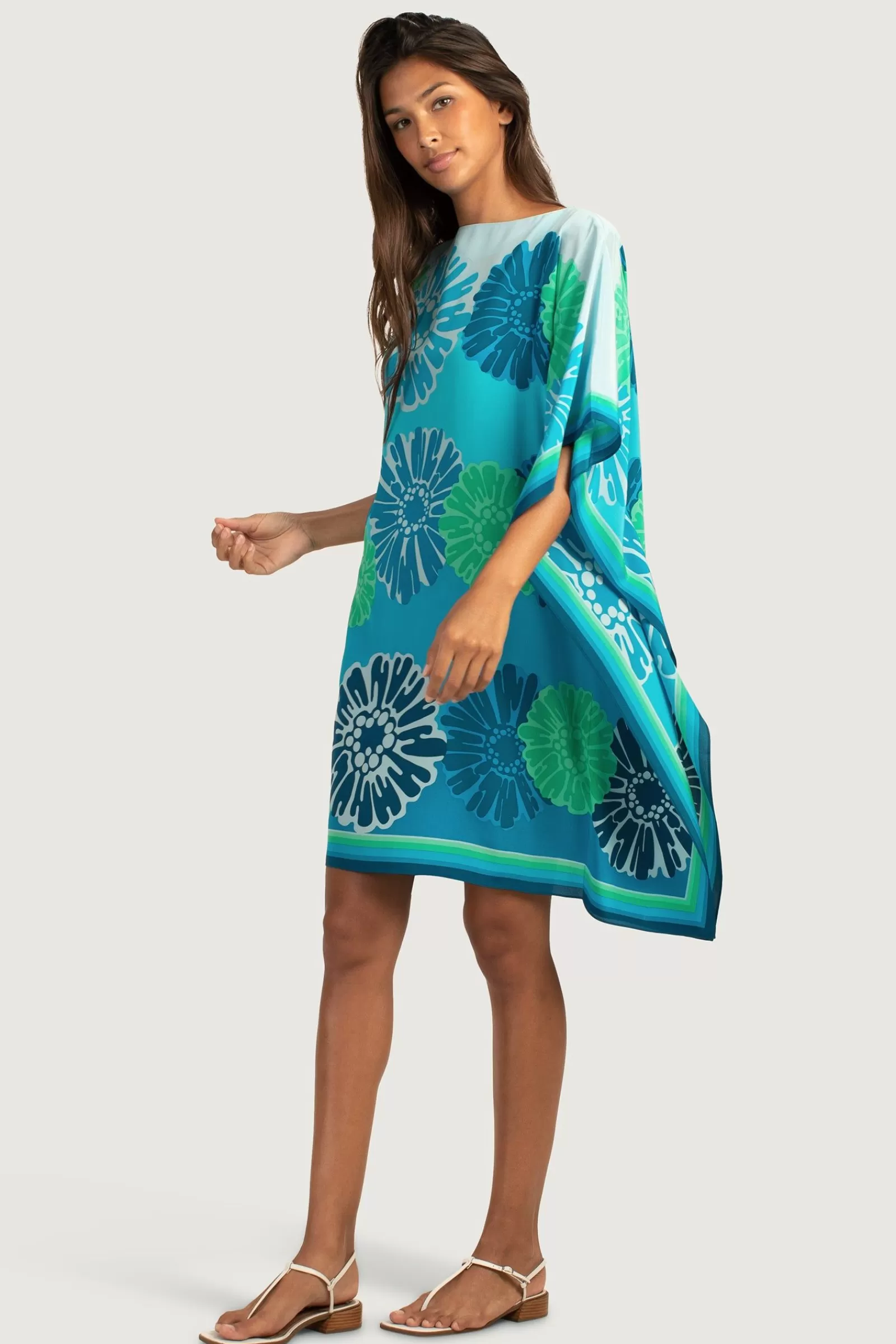 Women Trina Turk Daisy Chain Theodora Caftan Dress