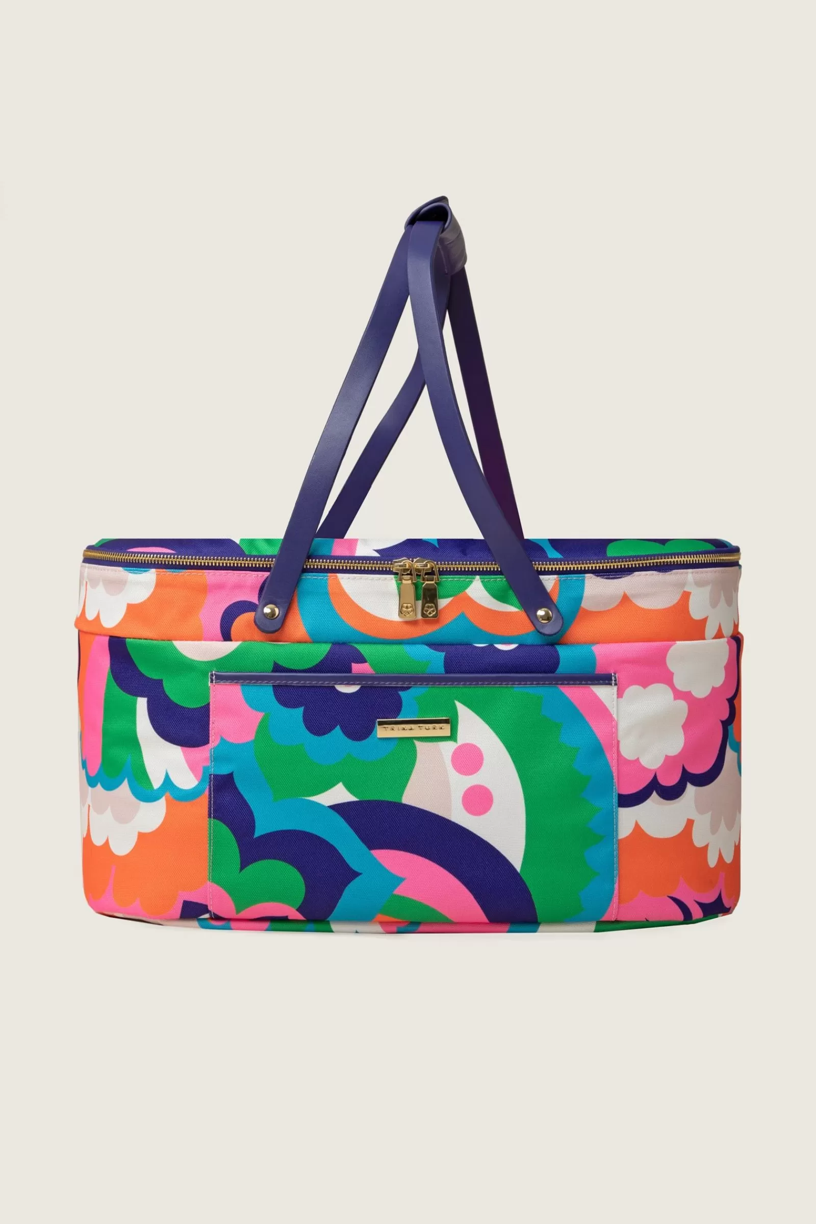 Trina Turk Floral Cloud Picnic Tote