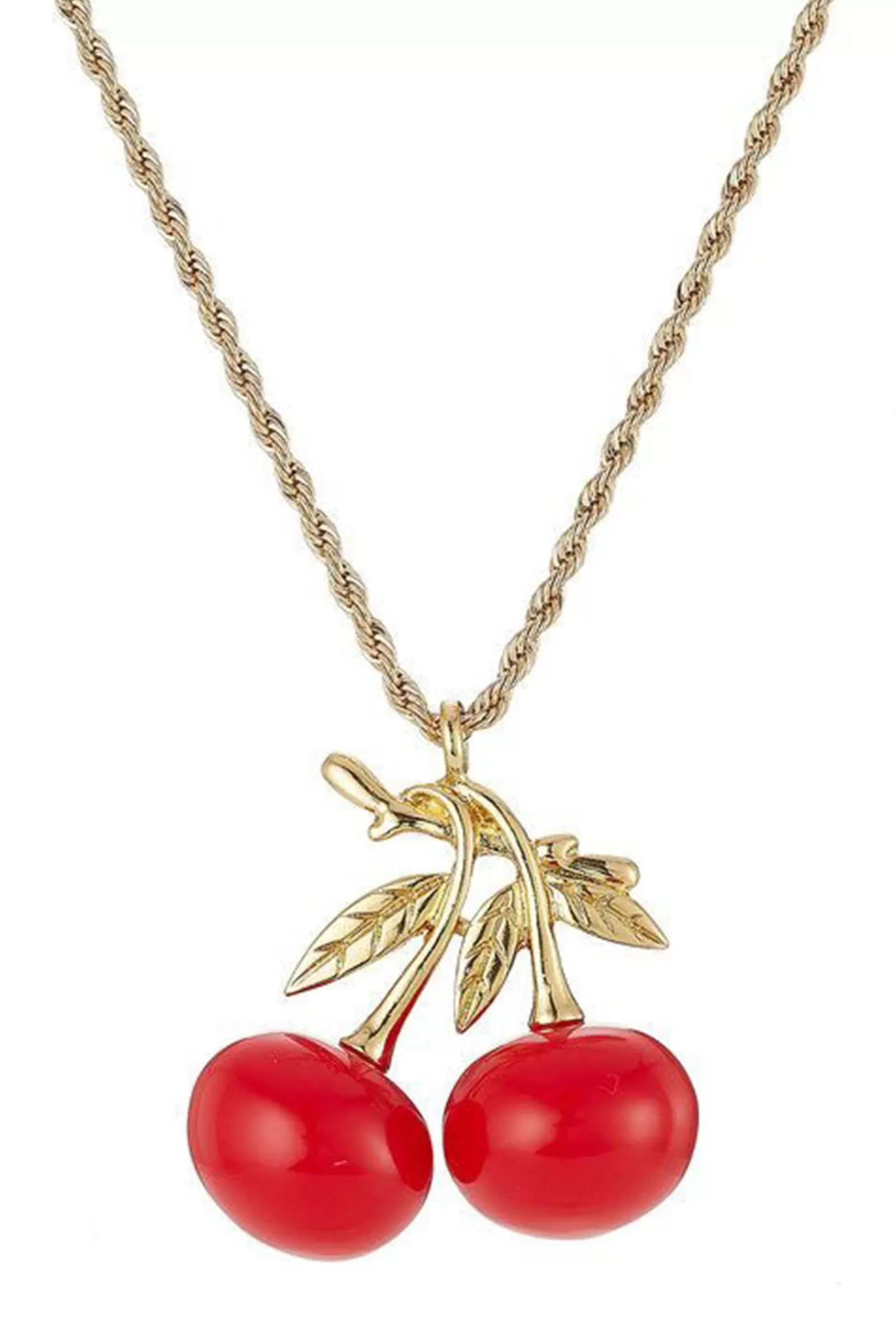 Trina Turk Kjl 33" Double Cherry Necklace