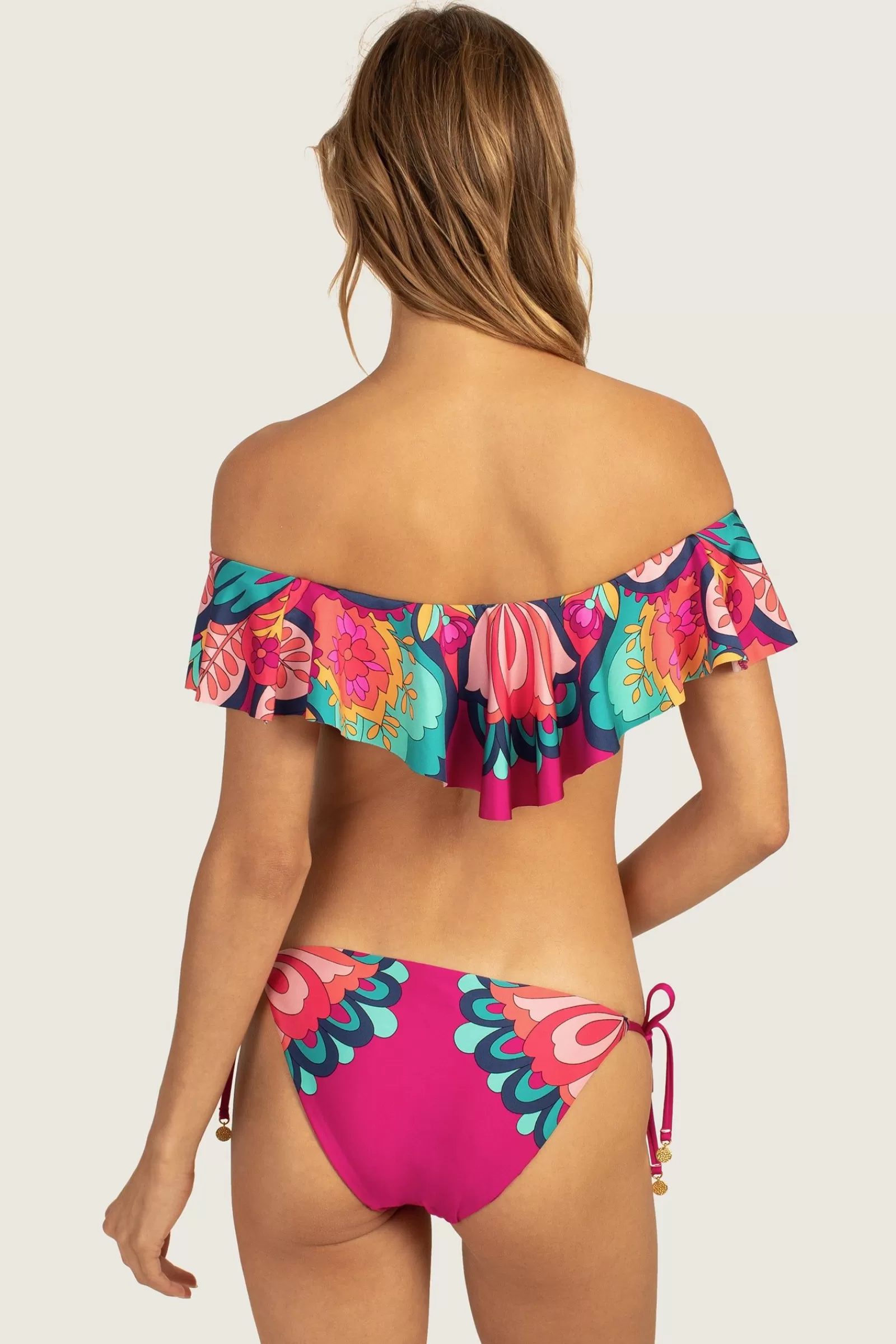 Women Trina Turk Medallion Off The Shoulder Bandeau