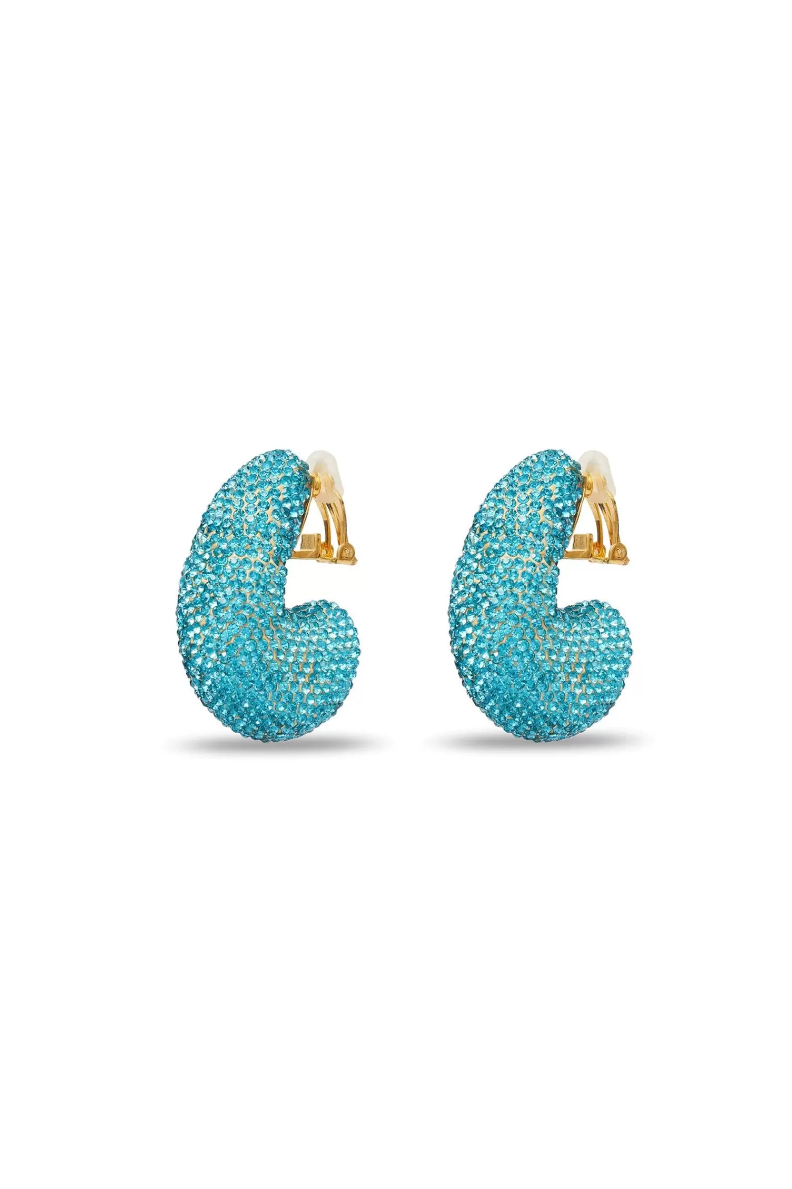 Trina Turk Pave Dome Clip On Earring