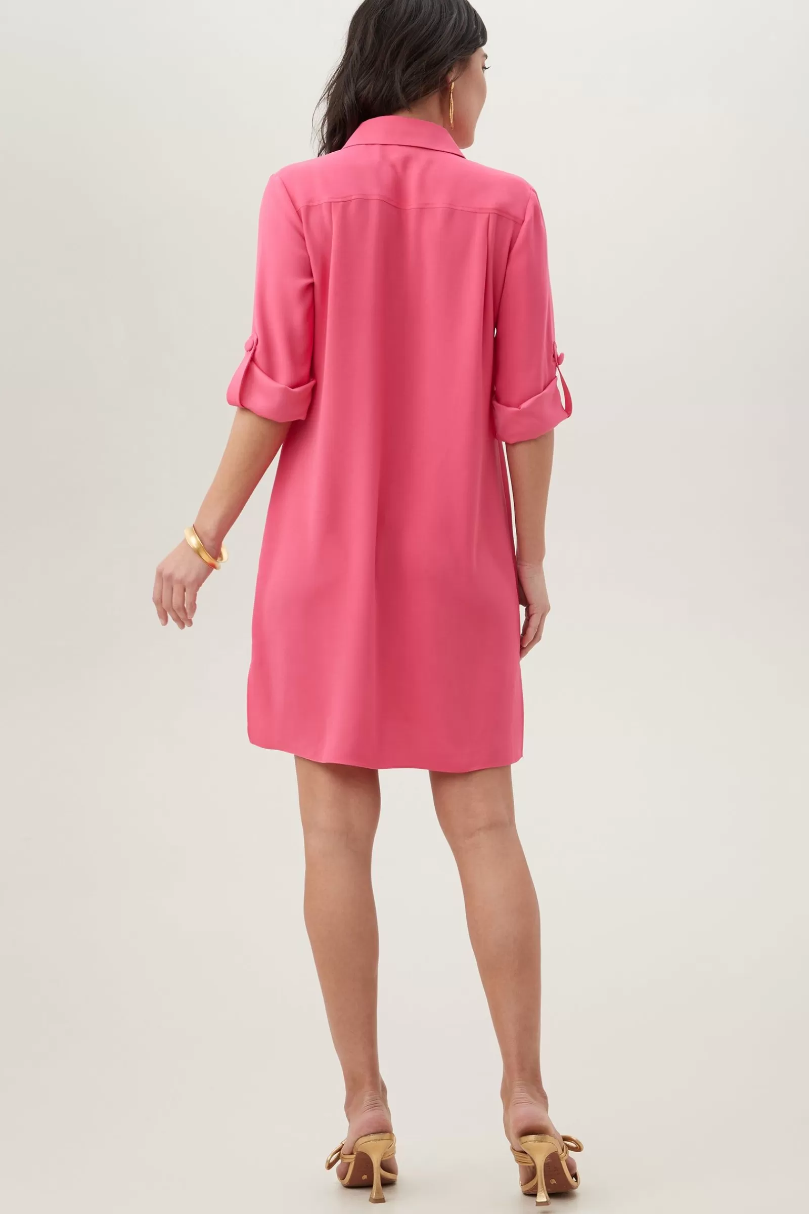 Women Trina Turk Portrait Shirt Dress