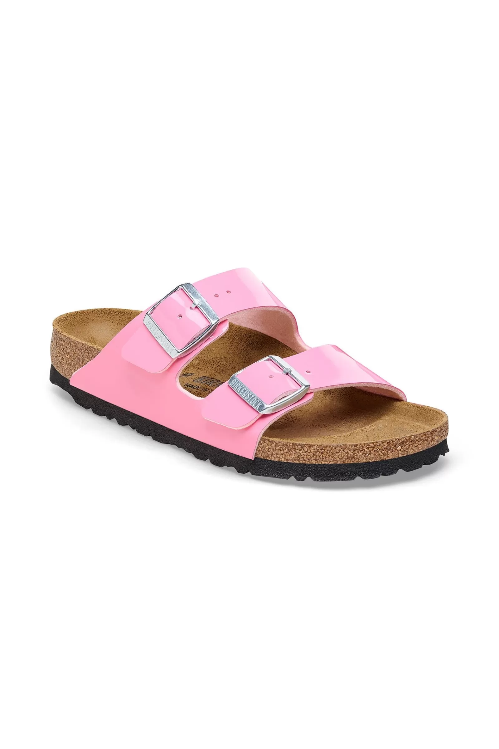 Trina Turk Women'S Arizona Birko-Flor Pink Patent Leather Sandal