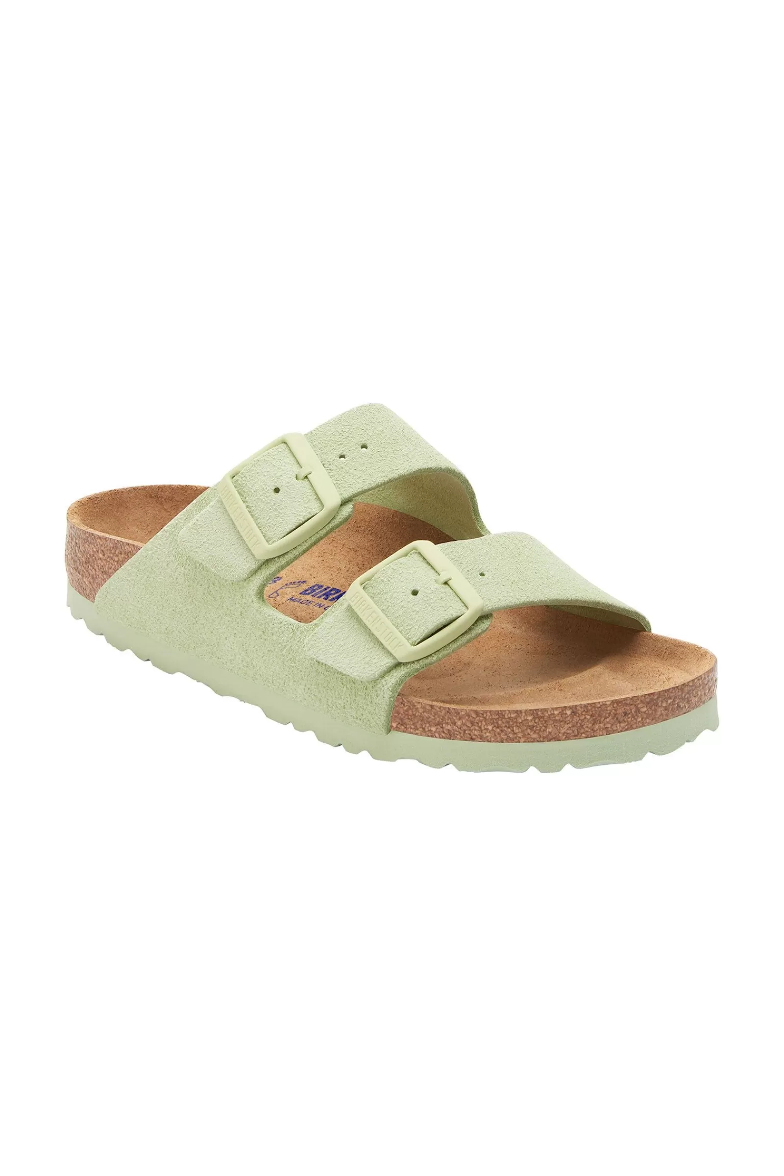 Trina Turk Women'S Arizona Soft Footbed Suede Slide Sandal