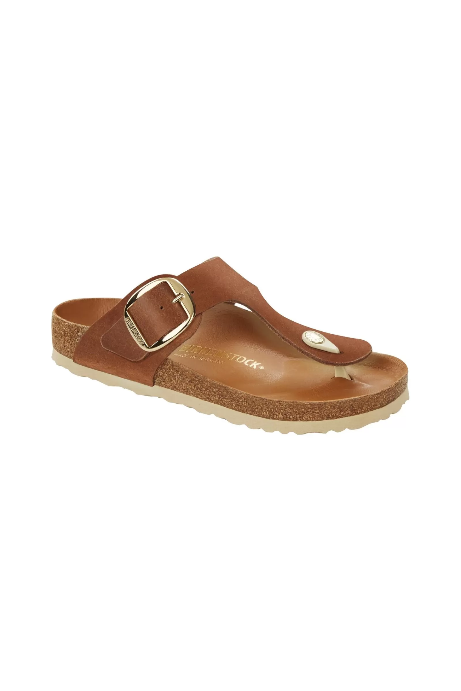 Trina Turk Women'S Gizeh Big Buckle Smooth Leather Sandal